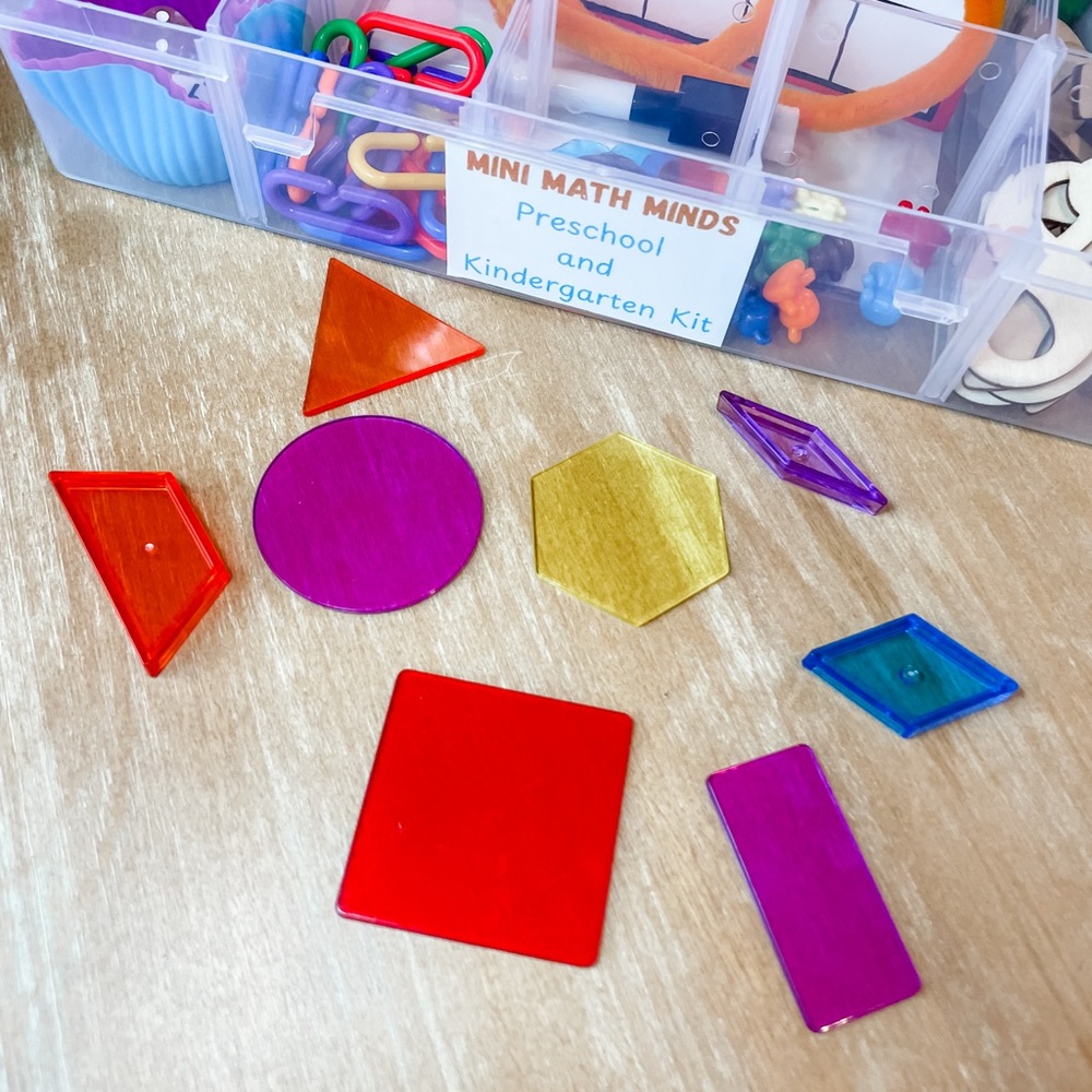 Mini Math Mind Home Kit- (activity guide and details @mini.math.minds on Insta) - Picture 9 of 14